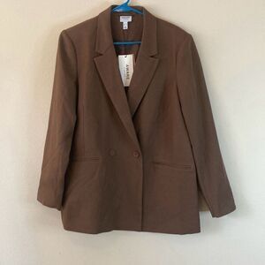 Aware by Vero Moda Long Sleeve Oversized Blazer Size 8
